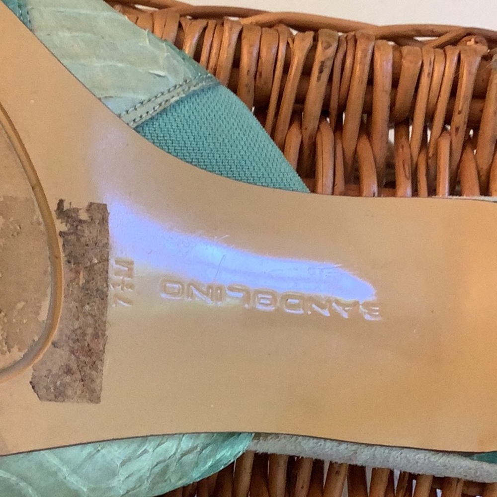 Banolino mules Aqua Ombré - Picture 4 of 7